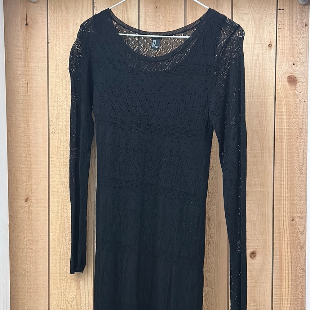Forever 21 Long Sleeve Knitted Dress